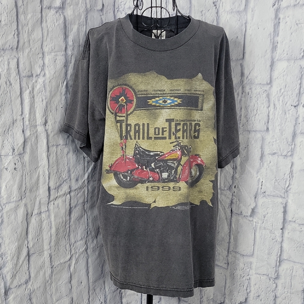 Mierino Trail of Tears 1999 Vintage‎ Graphic Men's Shirt